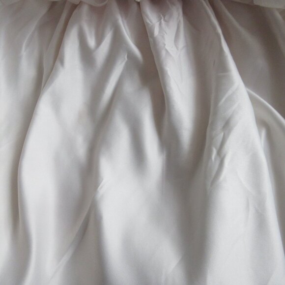 Jayne Copeland Girls Red Velvet & Ivory Crinoline Holiday Christmas Dress Size 7 - Picture 15 of 15